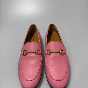 Gucci Jordaan Horsebit Loafers Pink Women’s Size EU 36.5/US 6.5